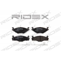 402B0705 RIDEX Комплект гальмівних колодок дисковий гальм