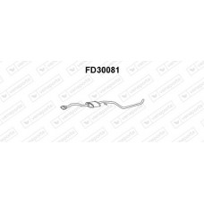 FD30081 VENEPORTE Середній глушник вихлопних газів