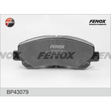 BP43079 FENOX Комплект гальмівних колодок дисковий гальм