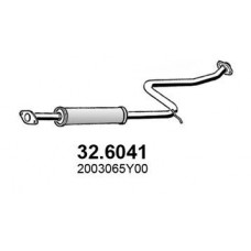 32.6041 ASSO Середній глушник вихлопних газів