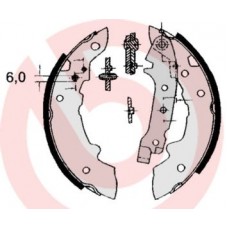S 68 508 BREMBO Комплект гальмівних колодок