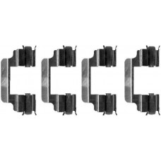 8DZ 355 202-711 HELLA Комплектуючі колодки дискового гальма