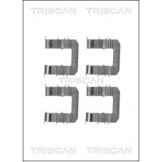 8105 431624 TRISCAN Комплектуючі колодки дискового гальма