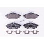 8DB 355 010-161 HELLA Комплект гальмівних колодок дисковий гальм