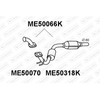 ME50066K VENEPORTE Катализатор