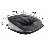585802 VALEO Повітряний фільтр