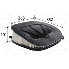 585802 VALEO Повітряний фільтр