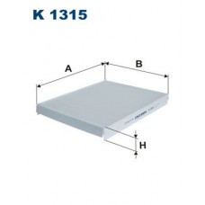 K 1315 FILTRON Фільтр повітря у внутрішньому просторі