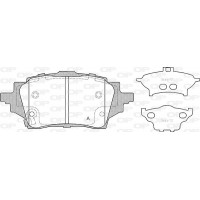 BPA1859.02 OPEN PARTS Комплект гальмівних колодок дисковий гальм