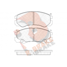 RB1354 R BRAKE КомплеК т гальмівних колодок, дискове гальмо