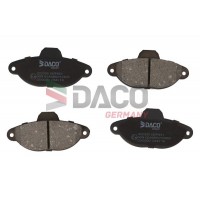 322335 DACO Germany Комплект гальмівних колодок дисковий гальм