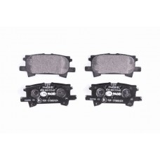 8DB 355 010-621 HELLA Комплект гальмівних колодок дисковий гальм