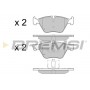BP3447 BREMSI КомплеК т гальмівних колодок, дискове гальмо