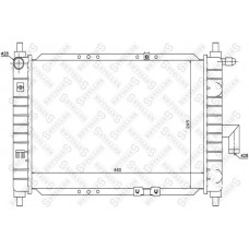 10-25330-SX STELLOX Радіатор охолодження двигуна