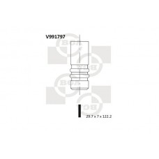 впускний клапан BGA V991797