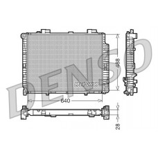 DRM17101 DENSO Радіатор охолодження двигуна