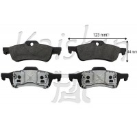 FK11398 KAISHIN Комплект гальмівних колодок дисковий гальм