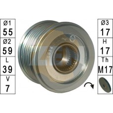 ZN5614 ERA Механізм вільного ходу генератора