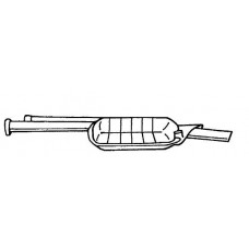 35435 SIGAM Середній глушник вихлопних газів