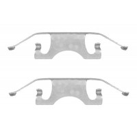 1 987 474 323 BOSCH Комплектуючі колодки дискового гальма