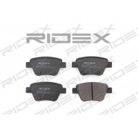 402B0316 RIDEX КомплеК т гальмівних колодок, дискове гальмо