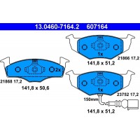 13.0460-7164.2 ATE Комплект гальмівних колодок дисковий гальм