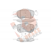 RB2228 R BRAKE Комплект гальмівних колодок дисковий гальм