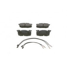 0 986 461 763 BOSCH Комплект гальмівних колодок дисковий гальм