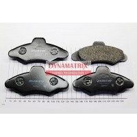 DBP617 DYNAMATRIX Комплект гальмівних колодок дисковий гальм