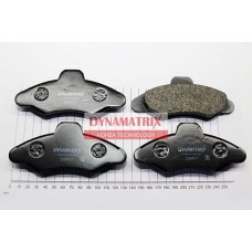 DBP617 DYNAMATRIX Комплект гальмівних колодок дисковий гальм