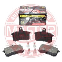 K6036022 MASTER-SPORT GERMANY Комплект гальмівних колодок дисковий гальм