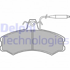 LP378 DELPHI Комплект гальмівних колодок дисковий гальм