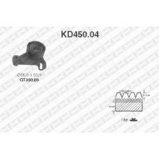 KD450.04 SNR Комплект ременя ГРМ