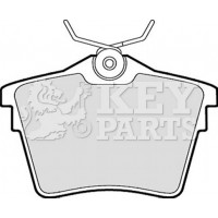 KBP1899 KEY PARTS Комплект гальмівних колодок дисковий гальм