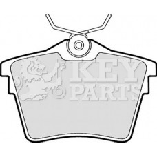 KBP1899 KEY PARTS Комплект гальмівних колодок дисковий гальм