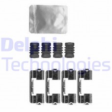 LX0594 DELPHI Комплектуючі колодки дискового гальма