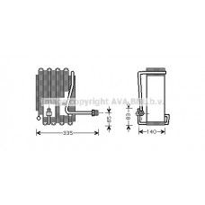 HYV094 AVA QUALITY COOLING Випарник кондиціонера