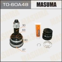 TO-60A48 MASUMA Шарнирный комплект, Привідний вал