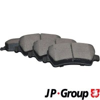 1563700810 JP GROUP Комплект гальмівних колодок дисковий гальм
