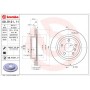 09.R121.11 BREMBO Гальмівний диск