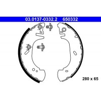 03.0137-0332.2 ATE Комплект гальмівних колодок