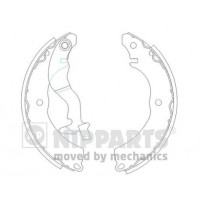 J3505038 NIPPARTS Комплект гальмівних колодок