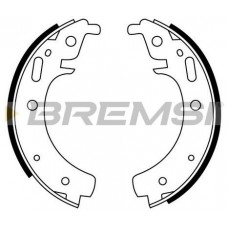 GF0502 BREMSI Комплект гальмівних колодок
