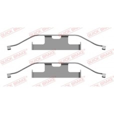 109-1682 QUICK BRAKE Комплектуючі колодки дискового гальма