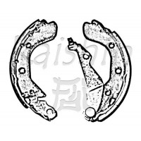 K11174 KAISHIN Комплект гальмівних колодок