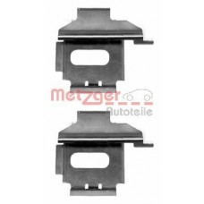 109-1283 METZGER Комплектуючі колодки дискового гальма
