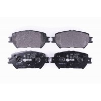 8DB 355 010-431 HELLA Комплект гальмівних колодок дисковий гальм