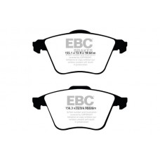 DP21574 EBC Brakes Комплект гальмівних колодок дисковий гальм