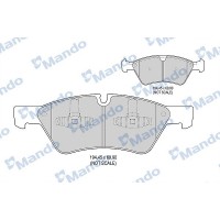 MBF015224 MANDO Комплект гальмівних колодок дисковий гальм