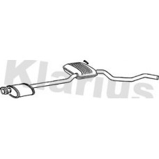 260396 KLARIUS Середній глушник вихлопних газів
